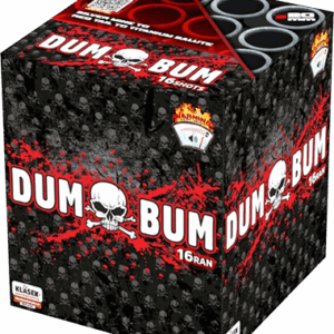 Feuerwerkskörper Klasek_Dum-Bum-16 shots, Feuerwerksbatterie