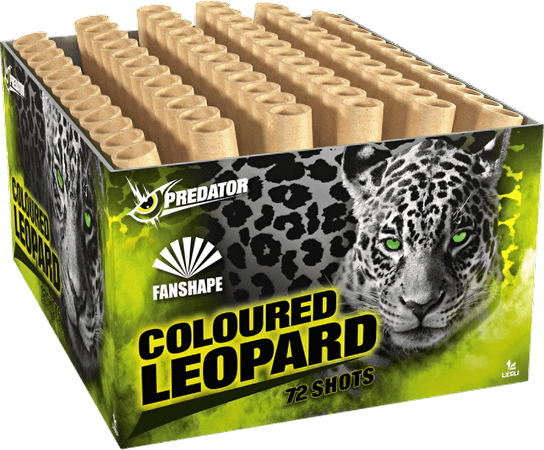 Feuerwerkskörper Predator_Coloured-Leopard-72, Feuerwerksbatterie