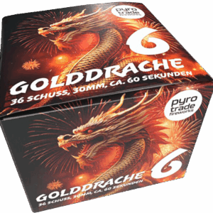 Feuerwerkskörper Pyrotrade_Golddrache-6, Feuerwerksbatterie