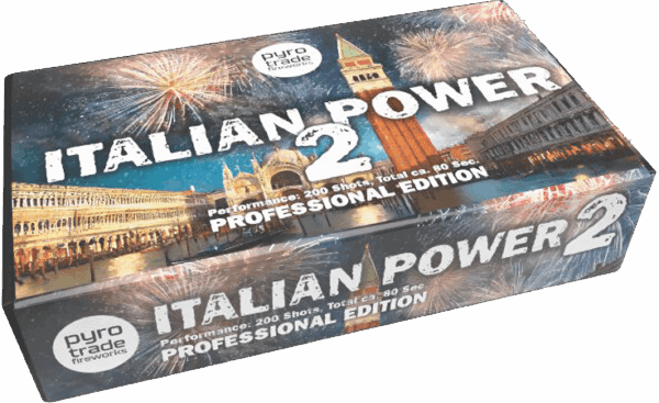 Feuerwerkskörper Pyrotrade_Italian-Power2-200, Feuerwerksverbund