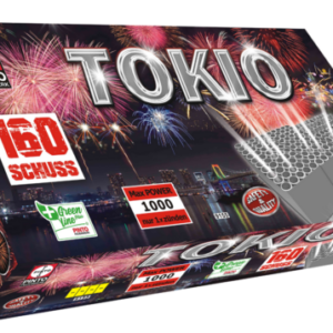 Feuerwerkskörper Pinto Tokio 160 Schuss, Feuerwerksverbund