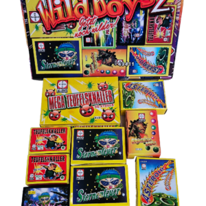 Feuerwerkskörper, Knallerbsen, Wild Boys 2 Pinto, Jugendfeuerwerk