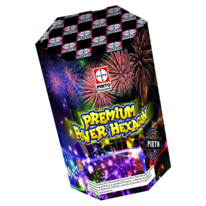 Feuerwerkskörper, Hexagon, Feuerwerksbatterie, Pinto
